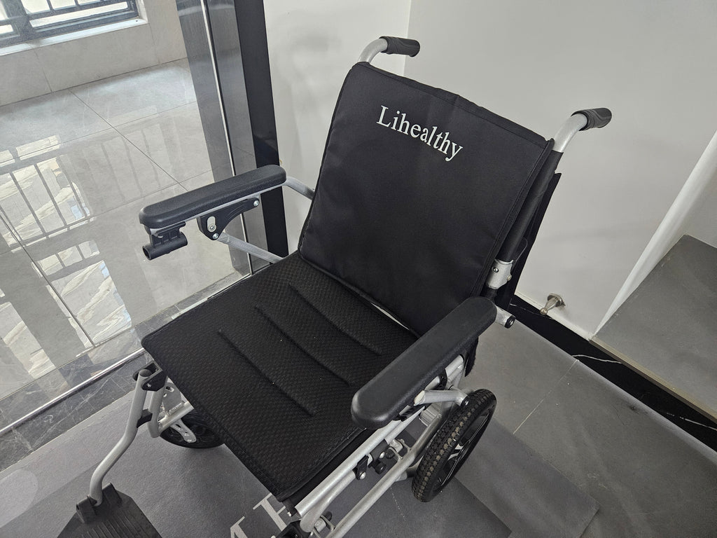 Lihealthy LiFlex Pure Lightweight Manual Wheelchair – Adjustable & Foldable